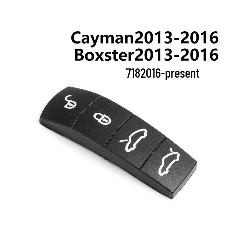 Porsche Car Key Button Rubber Cover for MACAN, CAYENNE, PANAMERA, 718, TAYCAN, 911