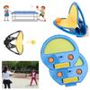 Racket Pocket Catch Game Adjustable Hand Grabbing Racket Kids Toss Catch Ball Toy with Launcher Toss And Catch Ball Game Outdoor Toys with Balls
