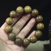 Браслет из зеленого сандала с одинарной петлей, деревянные украшения с натуральным ароматом для повседневного ношения