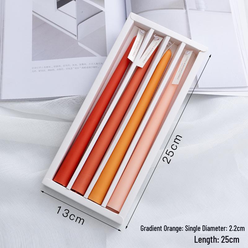 Скандинавская свеча для ароматерапии в стиле легкой роскоши с золотым подсвечником - Идеально для романтических ужинов и элегантного декора стола