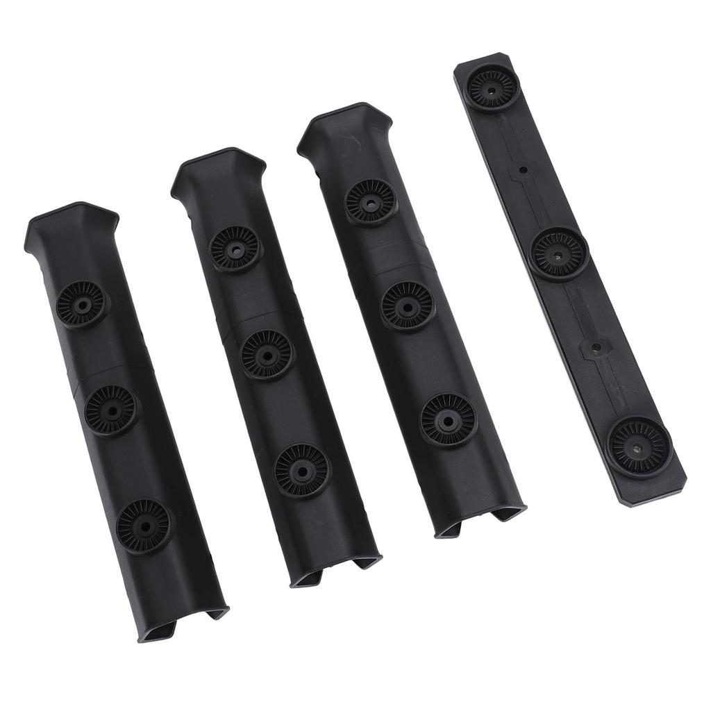 Настенный держатель для удочки, пластиковый кронштейн для удочки, стойка для хранения трубчатых звеньев с винтовым креплением