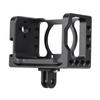 Aluminum Alloy Camera Vlog Cage Protective Camera Cage with 1 4 3 8 Inch Screw Holes Compatible with Sony RX0 II