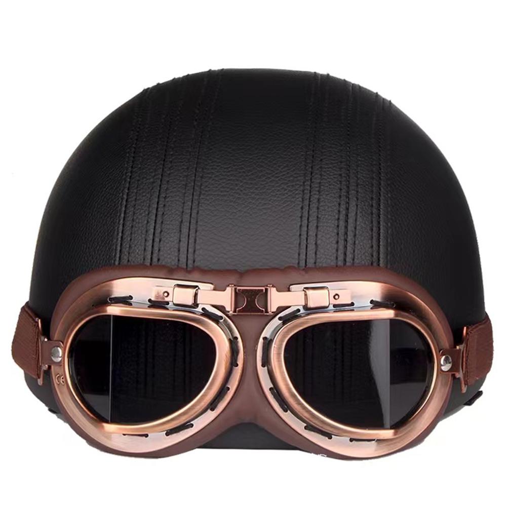 1Pc Retro Motorcycle Goggles Vintage Dustproof Protective Gears for Snowboard Cruiser Scooter Motorcycle Protective Gear Glasses