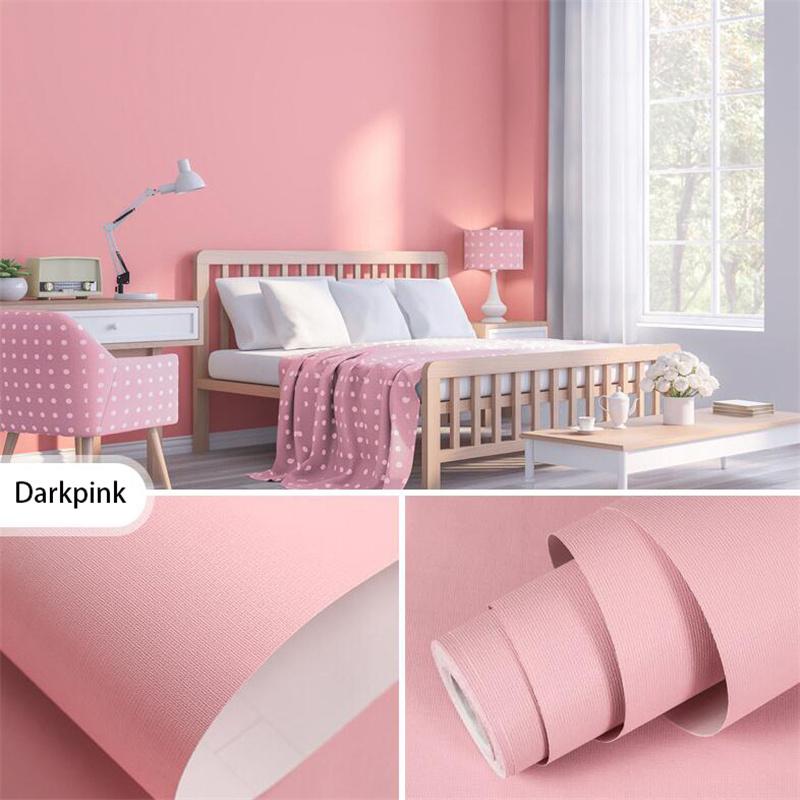 10 м макарон чистый цвет утолщается ПВХ DIY гостиная пленка самоклеящаяся настенная бумага водостойкая настенная наклейка декоративная