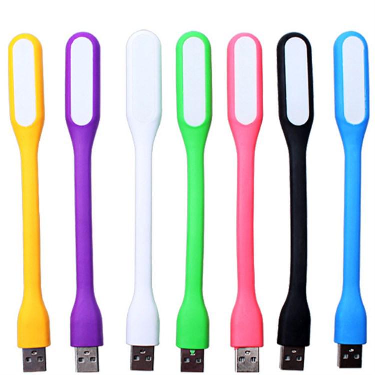 Портативная USB светодиодная настольная лампа для защиты глаз с функцией Power Bank - Мини ночник в подарок