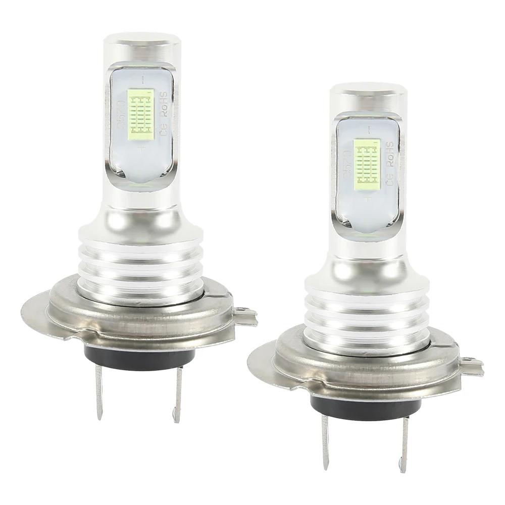 2pcs H7 LED Headlight Bulbs 360 Degree Beam Angle Car LED Fog Light Bulb 6000K Super Bright Car Headlight Bulbs Lampada DC12-24V
