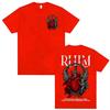 Rapper Anuel Aa Rhlm 2 Album Tour Graphic Tshirts Y2k Hip Hop T Shirts Casual Loose Short Sleeve Oneck Print T Shirts Unisex