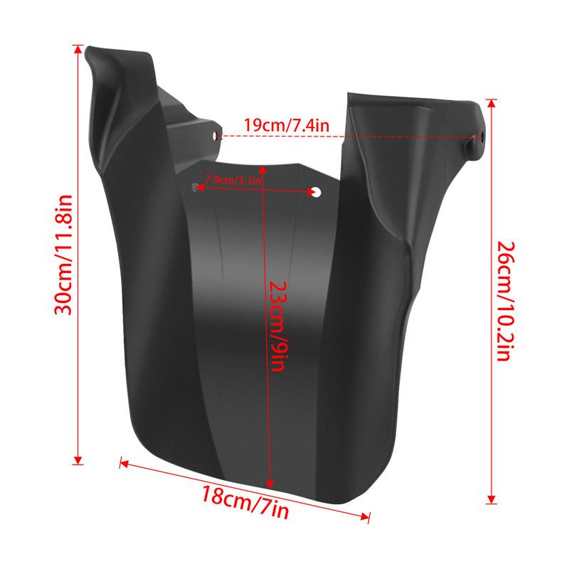 For BMW R1300GS R 1300 GS 2024-2026 Inner Fender Hugger Rear Cover Back Mudguard Splash Guard Protector Rear Suspension Guard