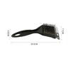 Brosses pour Barbecue - Noname - Lot de 5 - Acier Inoxydable - Poignée Ergonomique - Grattoir Intégré