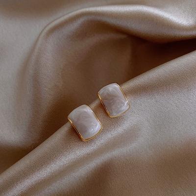 Серьги в форме геометрической дуги, без отверстий, клипсы для ушей, капающие масляные серьги-клипсы без пирсинга, минималистичные серьги, ювелирные изделия