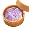 24pcs/set With Steamer Squishy Crystal Bun Soft Cute Fidget Sensory Toy  Children Gift