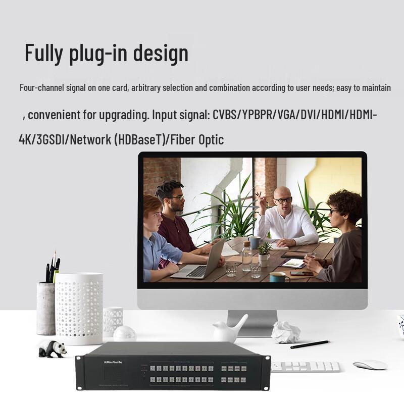 FIONTU 8x8 HD Video Conference Matrix Switcher (CN version)