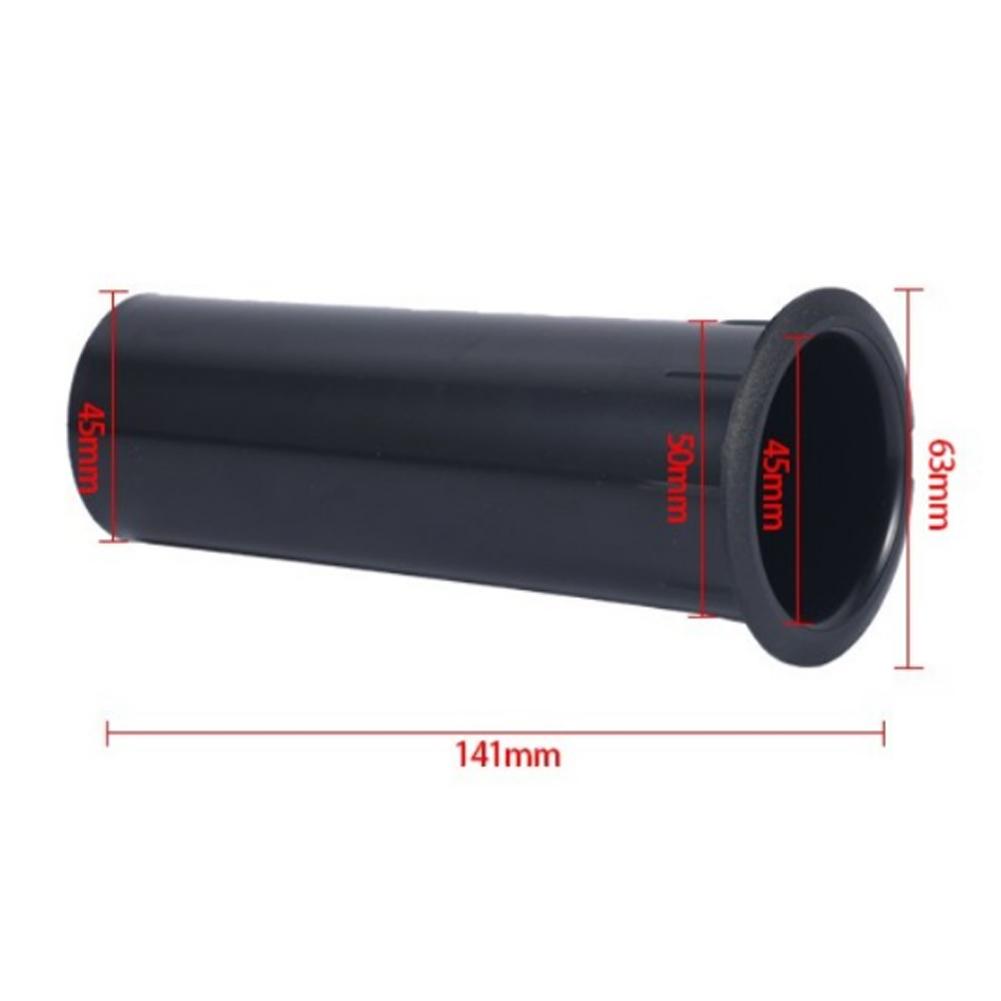 2PCs Open Hole 50mm Tube Smooth Inner Wall Speaker ABS Plastic Inverted Tube for 4 6 Inches Speakers(Open Hole 50mm