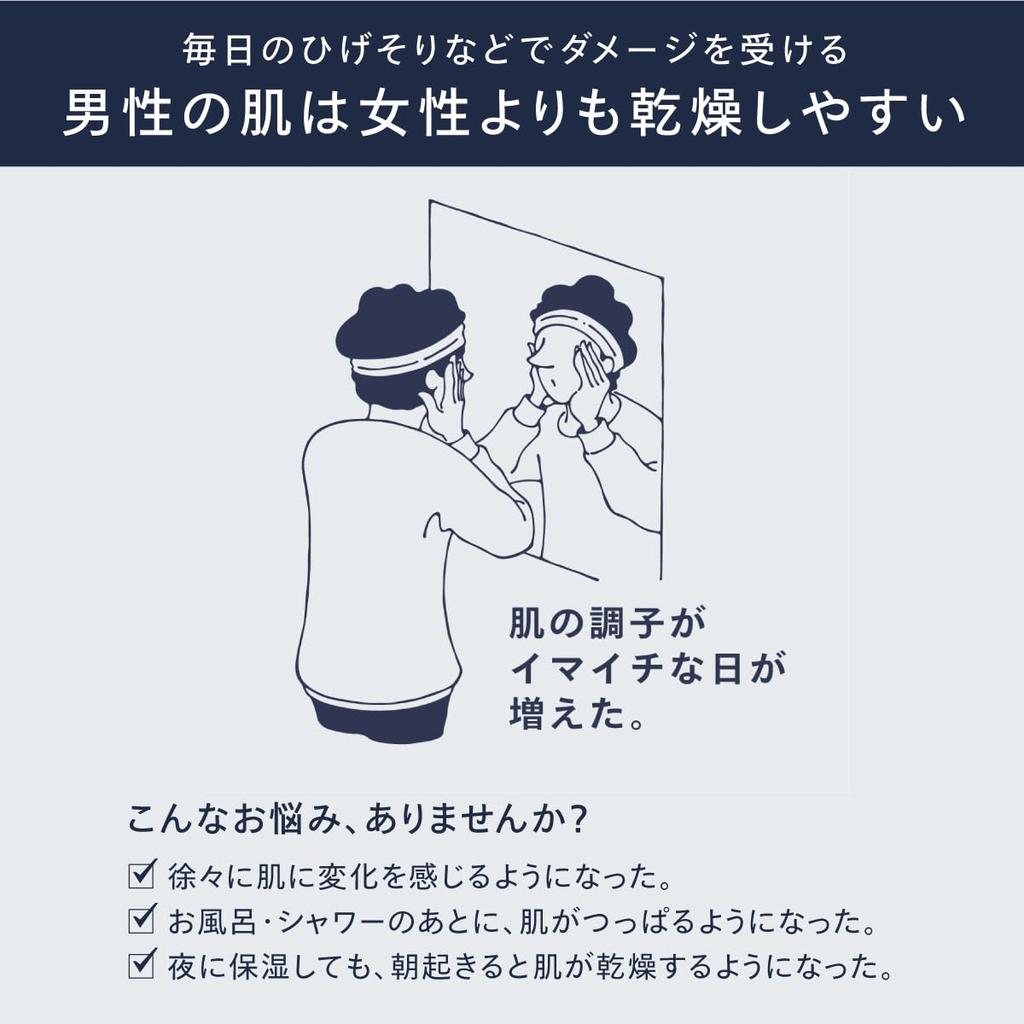 ASTALIFT MEN MONOM Skincare Highly Moisturizing Mini Trial Size Approximately In One and Aftershave Lotion for Men Men's (20ml, 10-Day Supply)