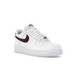 Nike Air Force 1 07 белые бордовые кроссовки Crush мужские FJ4146-112