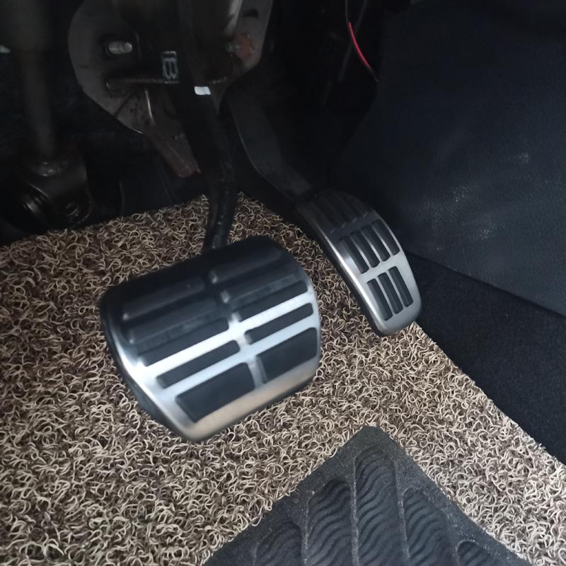 Подходит для Mitsubishi ASX HEV PHEV 2023 2024, противоскользящая накладка, крышка педали топлива акселератора, тормоза, аксессуары, без дрели