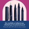 Перьевая ручка LAMY Safari Dark Dusk с эргономичным захватом и полированным стальным пером. Идеальна для письма и каллиграфии. В комплекте синий картридж LAMY T 10