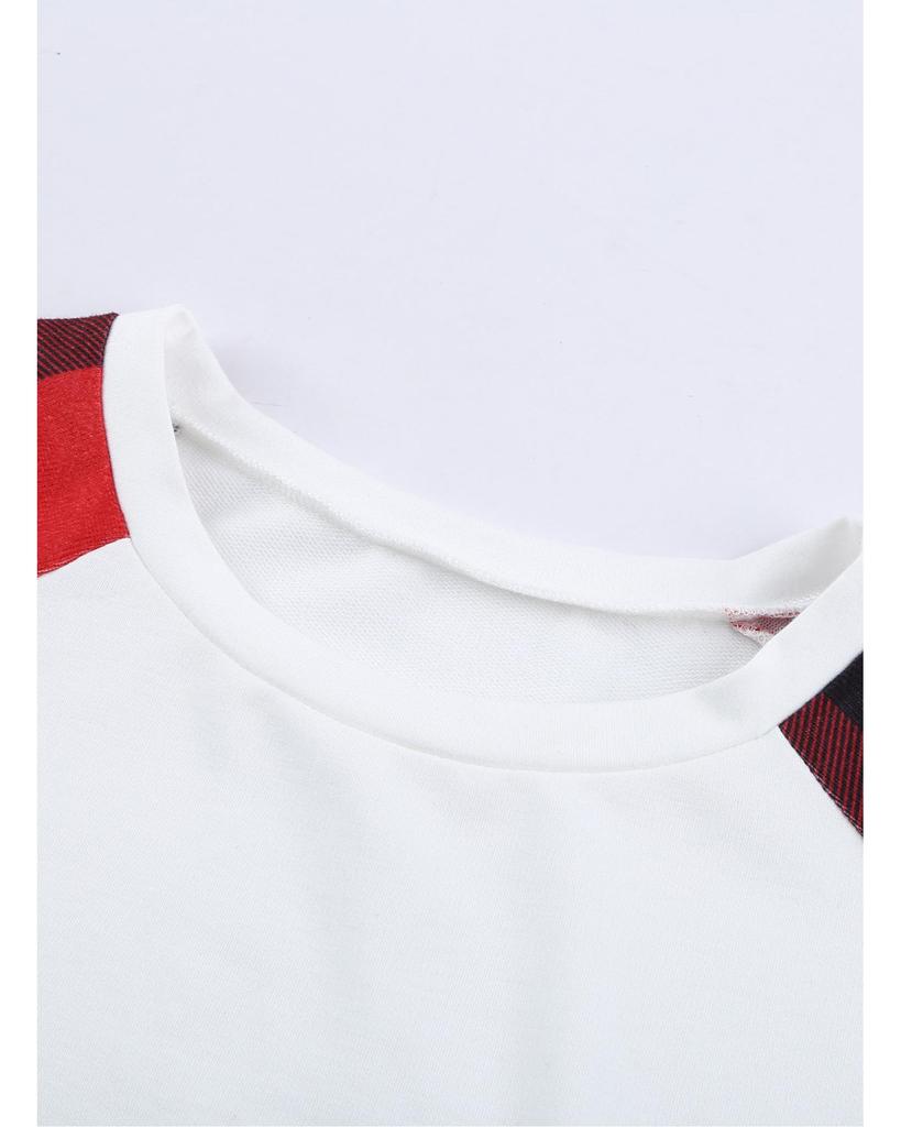 Azura Exchange Толстовка с длинными рукавами в клетку Buffalo