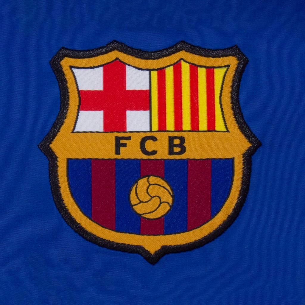 FC Barcelona Мужской спортивный костюм в контрастную полоску