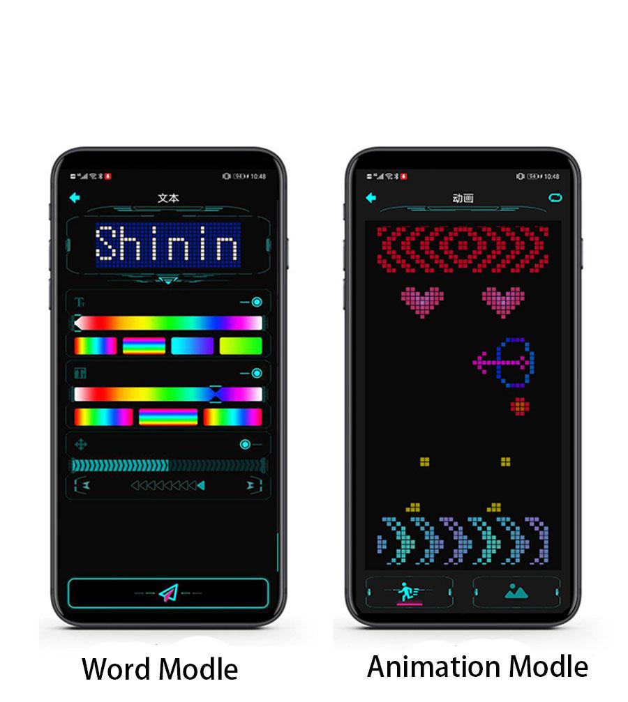 Электронные очки с Bluetooth-LED подсветкой, DIY, с USB зарядкой