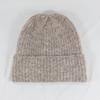 Autumn and winter new knitted wool hat men's versatile big head circumference elastic cold hat flanged wide brim knitted hat outdoor warmth