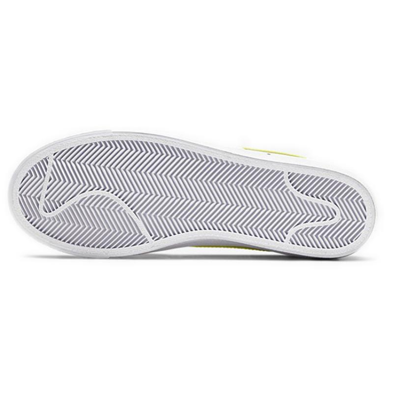 Nike Женские кроссовки Blazer Mid 77 Lemon Venom Обувь для скейтбординга CZ0362-100