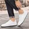Мода Новые Удобные Tenis Masculino Досуг Прогулки Мужские Кроссовки Натуральная Кожа Мужская Повседневная Обувь Стильные Балетки Мужская Обувь для Скейтборда