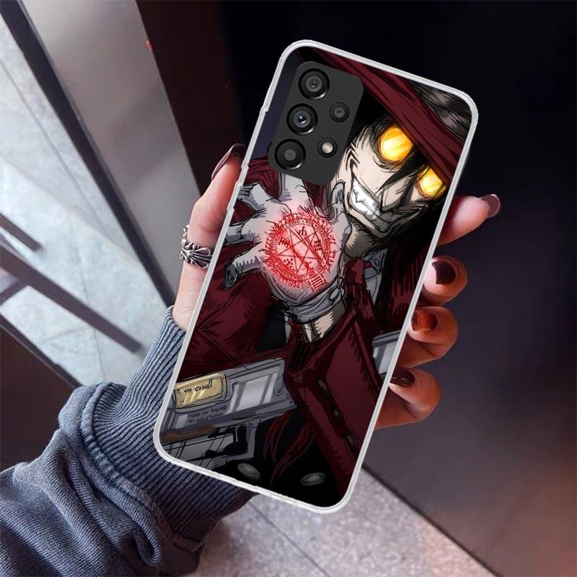 Чехол для телефона A-Alucard Hellsing Anime для Samsung Galaxy A17 A57 A37 A16 A26 A36 A56 A15 A25 A35 A55 A14 A13 A54 A53 A34 A24 A33 A