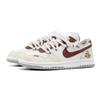 Nike Big Low Blessing Grace Low top Skateboard Shoes Men's White Red 355152-106(Team1576-)