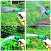 JIATZOCN Watering Guns - 8 Different Models - Connects To a Standard Garden Hose-Green