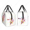 Rocket Lunch Bag Waterproof Insulated Canvas Cooler Bag Thermal Cold Food Picnic Travel Tote for Women Children