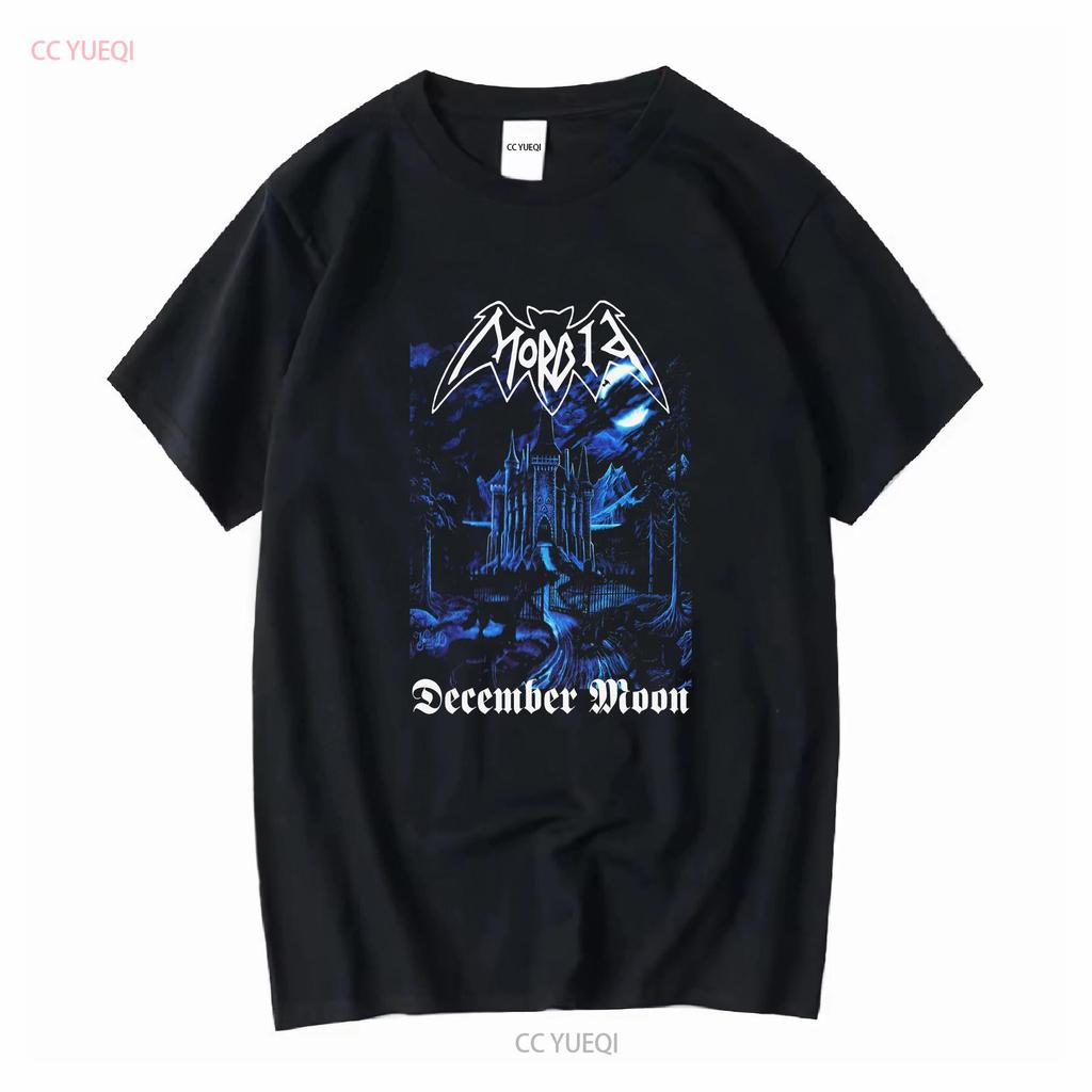 Футболка Morbid Band December Moon Полный размер от S до 5XL LL1383 винтажная стираная мягкая стильная модная дизайнерская одежда homme