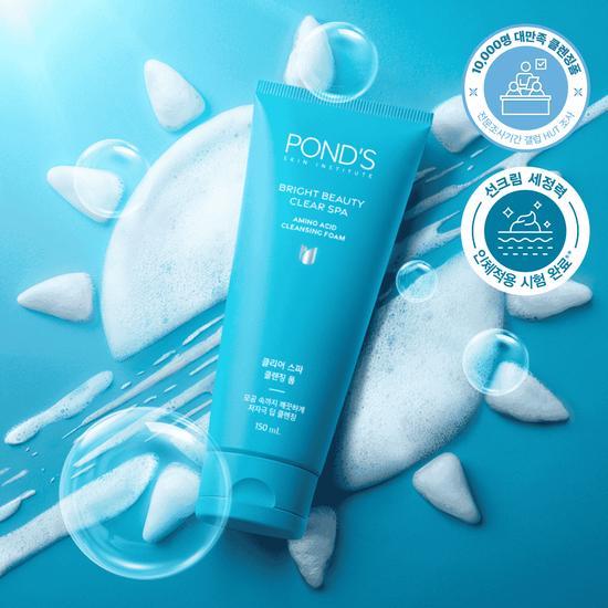 POND'S Очищающая пенка для лица Clear Spa 150 мл