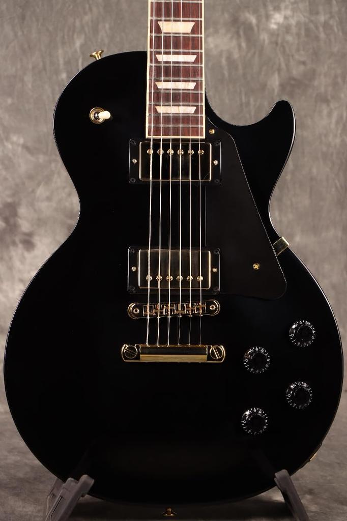 GIBSON USA/Exclusive Les Paul Studio with Gold Hardware Ebony [3.78kg][S/N 204350271]
