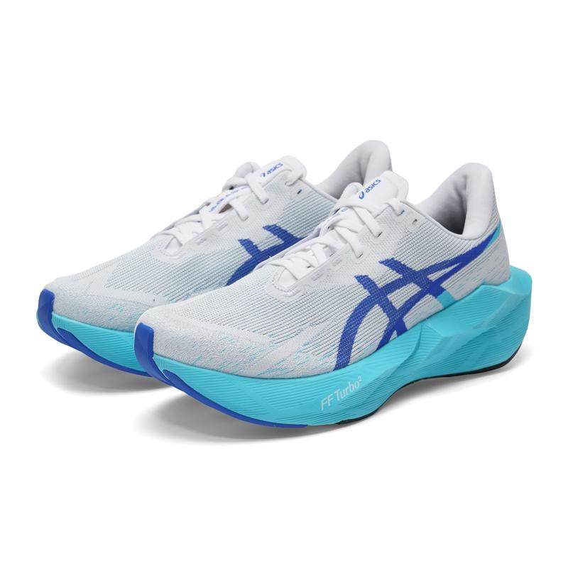 Asics Мужские кроссовки Novablast 6 White Energy Aqua 1011C243-101