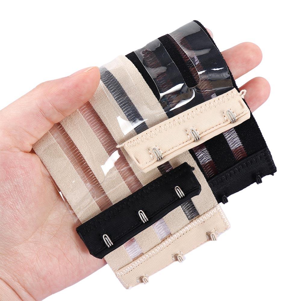 Women Elastic Band Transparent Bra Strap Bra Accessories Extender Shoulder Strap Entension Buckle
