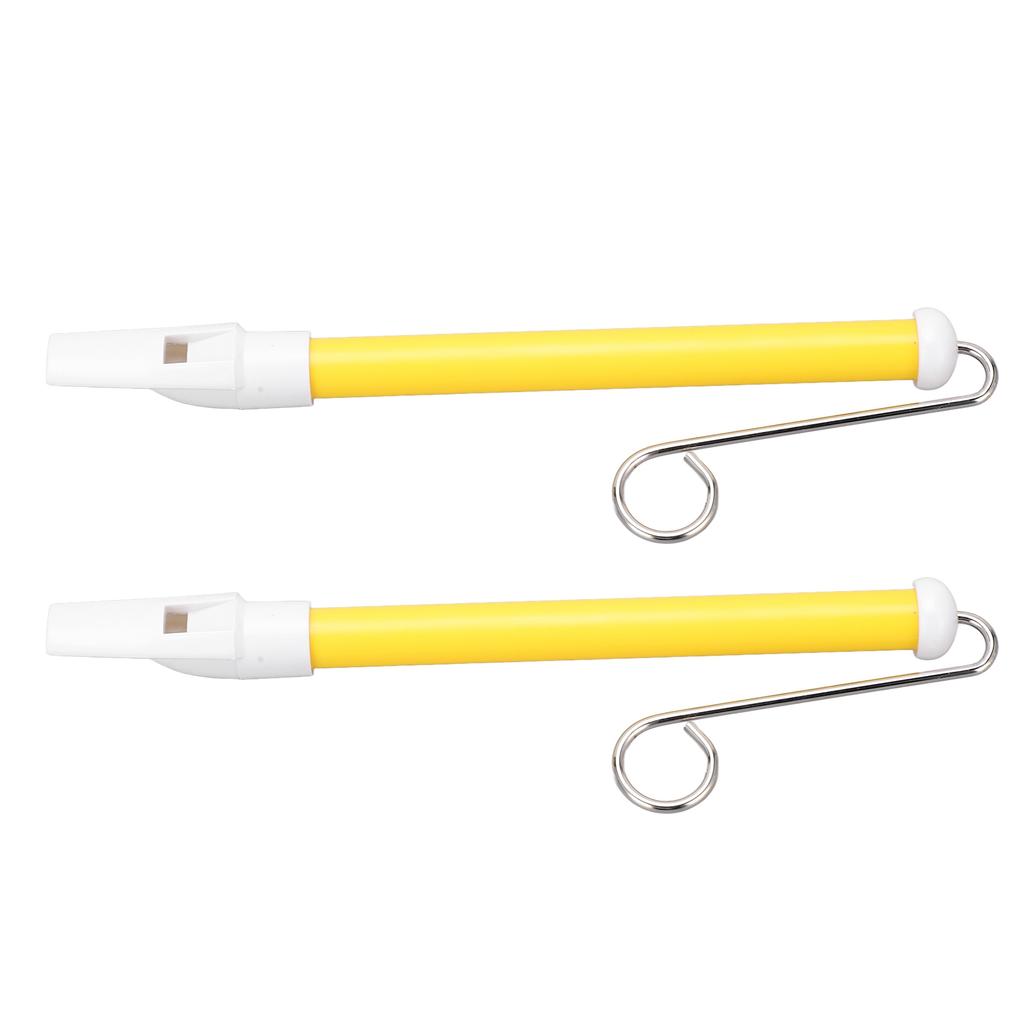 2 шт., игрушка-свисток, металлическая раздвижная флейта, профессиональный музыкальный инструмент для детей, начинающих