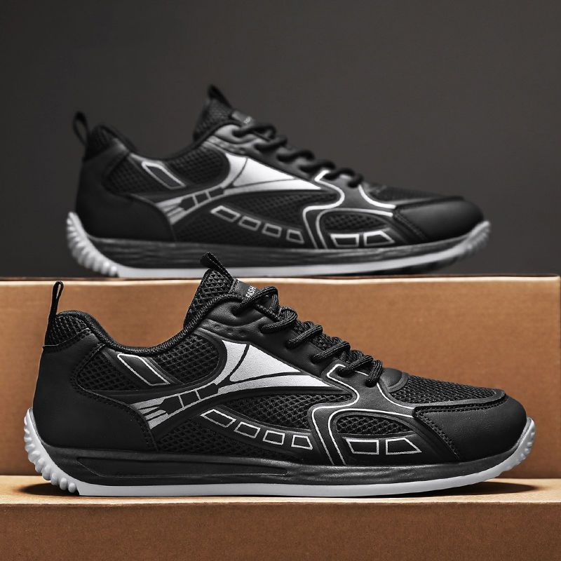 Модные Легкие Весенне-Осенние Зеленые Мужские Повседневные Кроссовки Уличная Обувь по Акции Удобные Прыжковые Широкие Спортивные Зальные Кроссовки для Мужчин