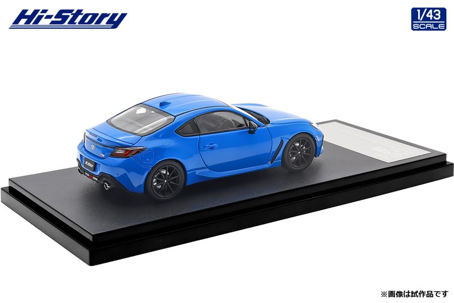 Interallied Hi Story 143 Toyota GR86 RZ (2023) Ярко-синий II Готовая модель HS563BL