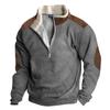 Spring And Men's Standing Collar Sweatshirt Is Outdoor Casual Sweaters Tops