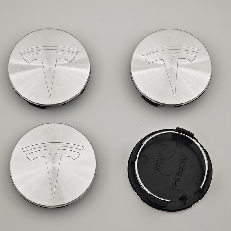 Tapas de cubo de centro de rueda de coche originales de 56mm, cubierta adhesiva para Tesla Model Y Model 3 2017-2023/MODEL3 High