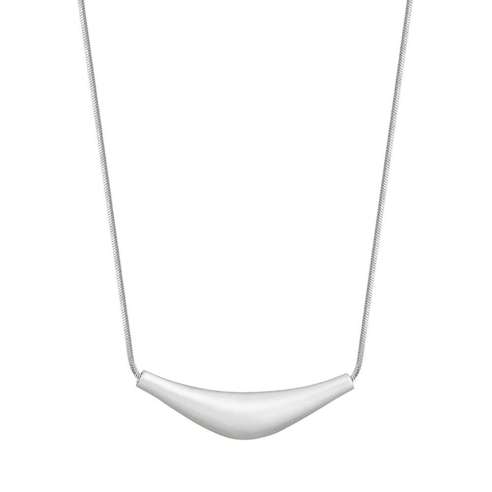 Кулон Геометрический Шик Ожерелье Для Женщин со Змеиной Цепочкой и Гипоаллергенной Сталью Титаном