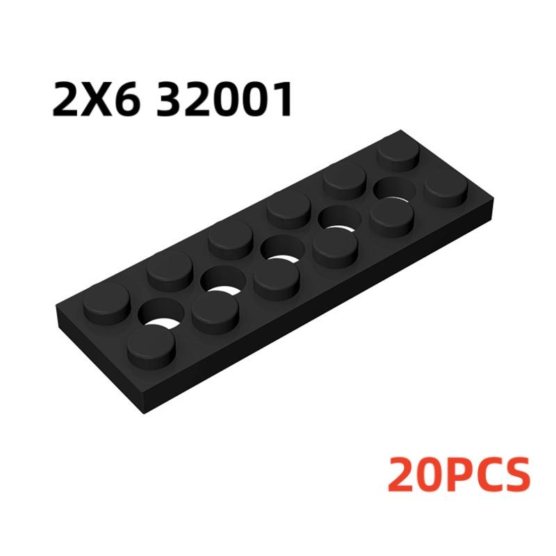 32001 3709 3738 Пластина 2x6 2x4 2x8 с отверстиями Кирпичики Игрушки Для Технических Конструкций Блоки Игрушки Для Детей Подарок 43857 DIY MOC