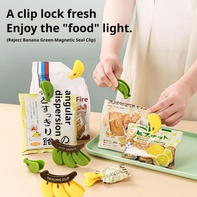 Пластиковый зажим для запайки Магнитный зажим для запайки Зажим для ручной запайки Зажим для сохранения свежести Многофункциональный бытовой зажим для пищевых пакетов