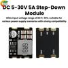 DC 5-30V 5A Понижающий модуль Выход 3.3V/5V/8.4V Высокотоковый DC Синхронный понижающий модуль DC-DC Понижающий преобразователь Модуль питания