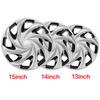 13" 14" 15" 4PCS Wheel Cap Car Replacement Hubcap Automobile Hubcap Wheel Cover Wheel Trims Hub Tuning Center Cap Hub for Universal Car