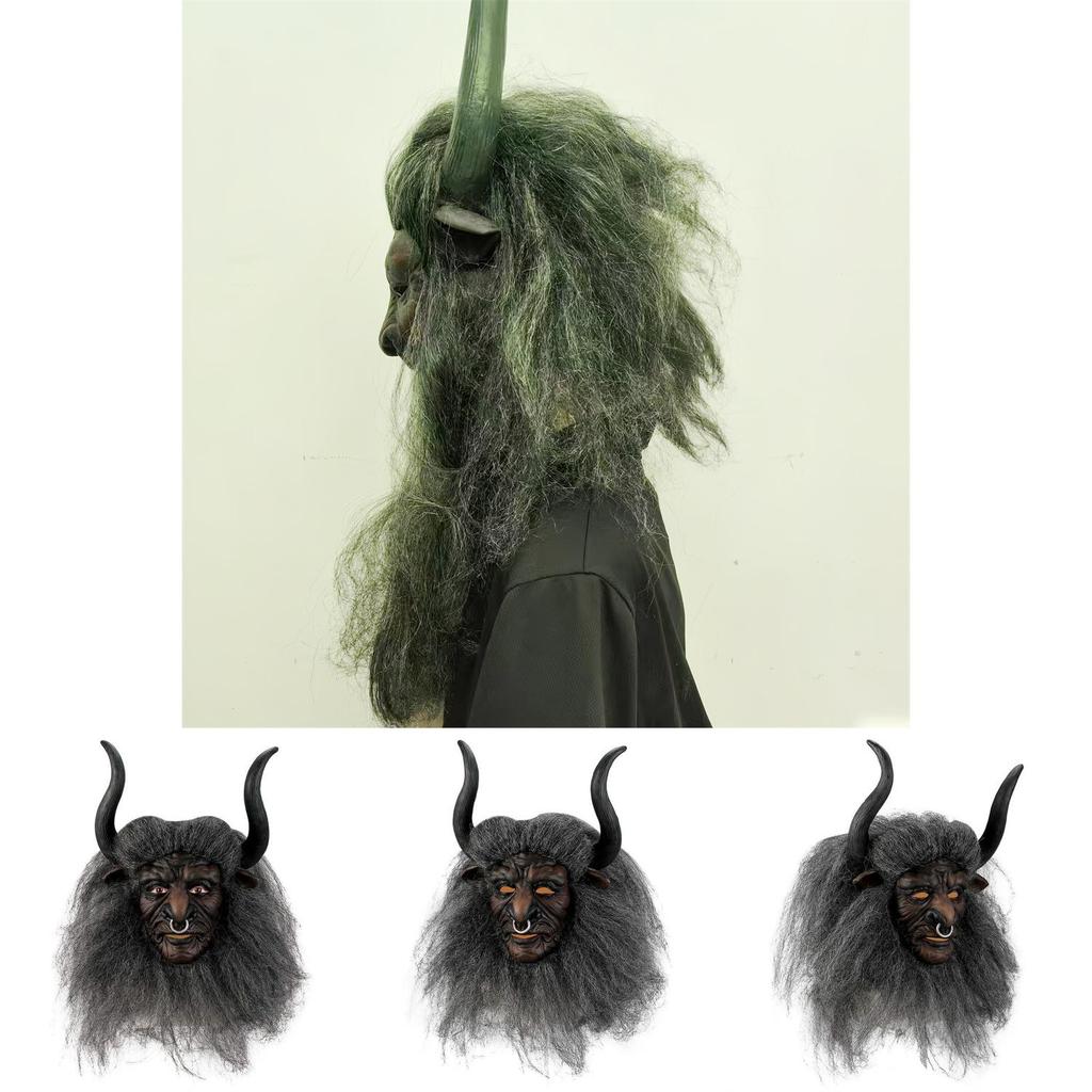 Большая полимерная маска для костюмированных вечеринок и мифических ролевых игр