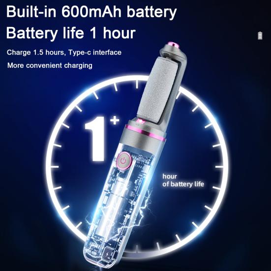 Перезаряжаемая электрическая шлифовальная машина для удаления мозолей ног, водонепроницаемый инструмент для педикюра ног для дома