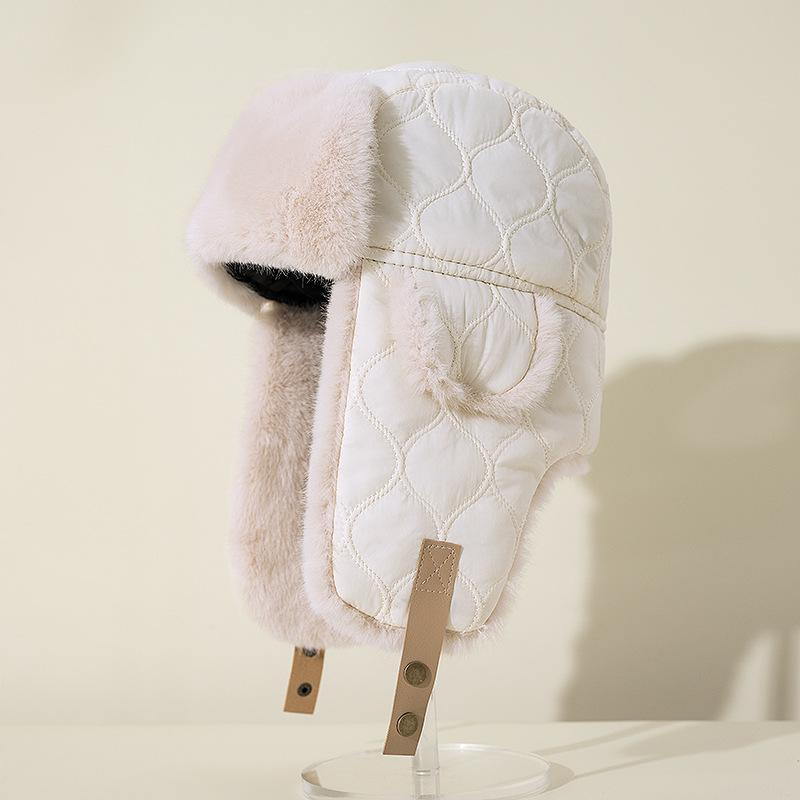 Мягкая утолщенная кепка Lei Feng, женская осенне-зимняя теплая защитная кепка для ушей, мужская ветрозащитная кепка для велоспорта, модная, универсальная, легкая