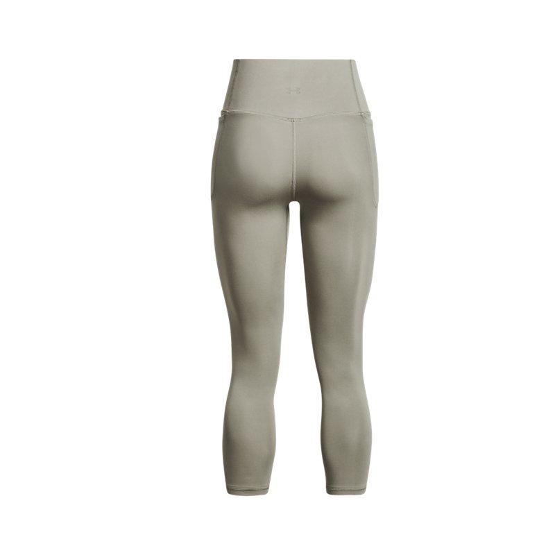 Under Armour Женские облегающие брюки Meridian Solid Training, зеленые 1382536-504